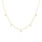Summer Necklace- Diamonds Drops