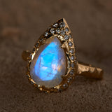 Mystic Eden Ring- Moonstone