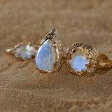Mystic Eden Ring- Moonstone