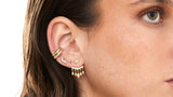 Golden Marquise Ear Jacket