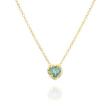 Baby Inanna Necklace & Green Fluorite - Danielle Gerber Freedom Jewelry