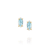 Mini Marquise Moonstone studs - Danielle Gerber Freedom Jewelry