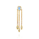 Luna earring - Moonstone