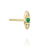 Third eye Marquise stud