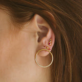 Victoria hoops - 14K Gold - Danielle Gerber Freedom Jewelry