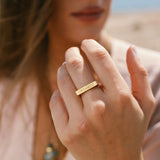 UNTAMED ring - 14K Gold & Diamond - Danielle Gerber Freedom Jewelry