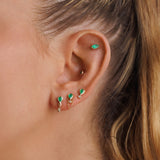 Joann earring - Emerald