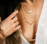 PHOENIX NECKLACE 14K Gold - Danielle Gerber Freedom Jewelry