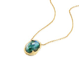Labradorite Scarab Necklace - Danielle Gerber Freedom Jewelry
