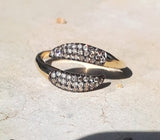 Tails Ring - Champagne - Danielle Gerber Freedom Jewelry