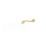 Wave ear climber - 14K Gold - Danielle Gerber Freedom Jewelry