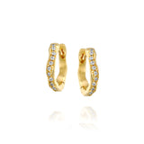 Mini Eden hoops & Diamonds - Danielle Gerber Freedom Jewelry