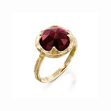 Lilith ring - garnet - Danielle Gerber Freedom Jewelry
