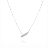 Willow Necklace and Diamonds - Danielle Gerber Freedom Jewelry