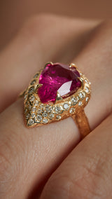 Mystic spell Ring- Pink Tourmaline