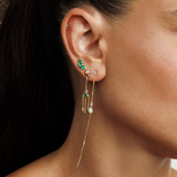 La La Earrings - Emerald