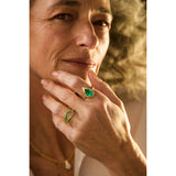 Mystic Eden Ring- Emerald