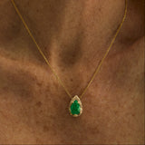 Mystic Eden Necklace- Emerald