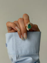 Mystic Eden Ring- Emerald