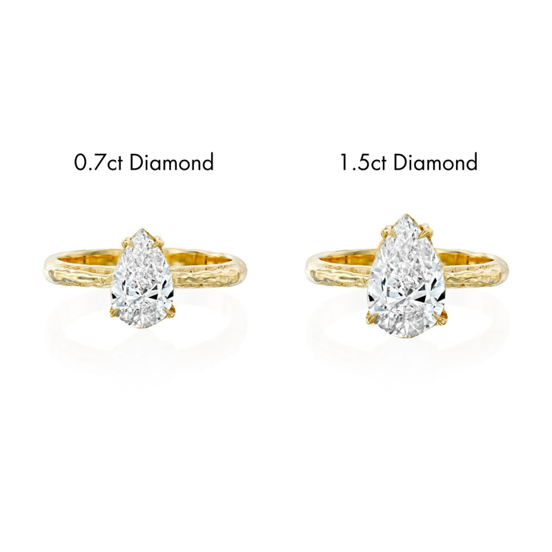 Marcello Pear-cut Engagement Ring