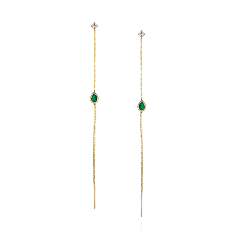 Lura Earring - Emerald