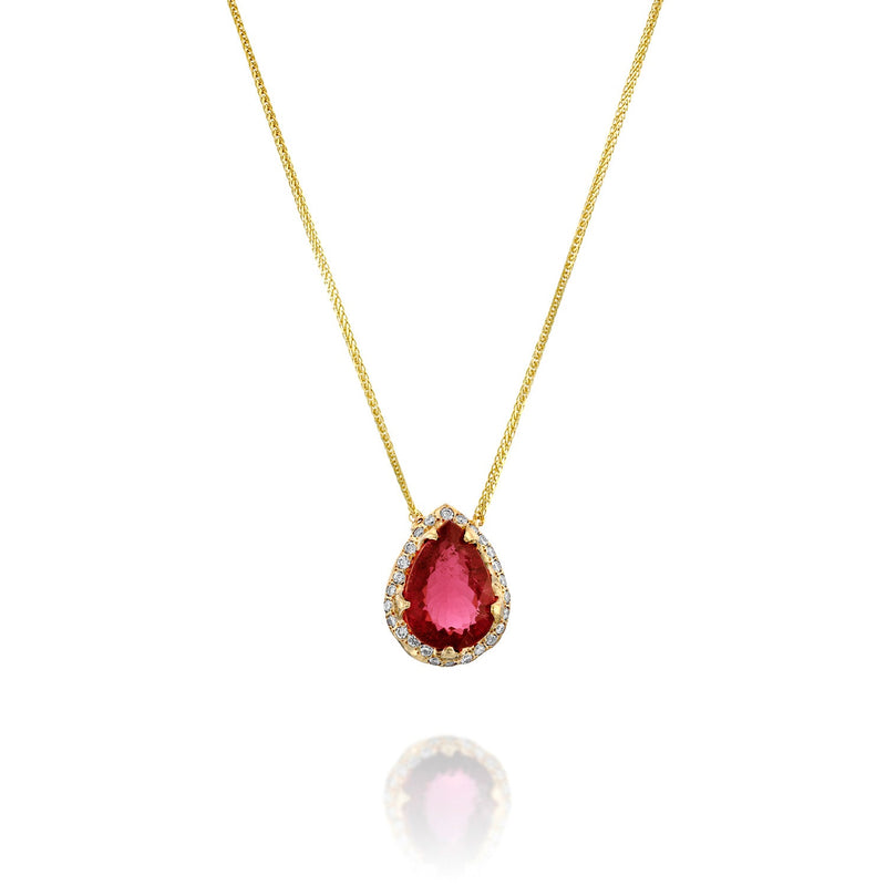 Mystic Eden Necklace - Pink Tourmaline