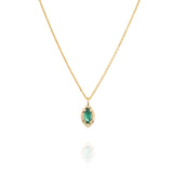 Hera Necklace- Emerald