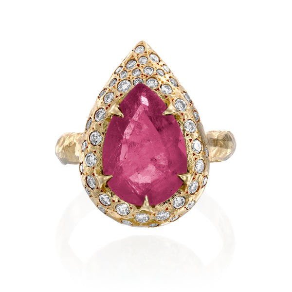 Mystic spell Ring- Pink Tourmaline