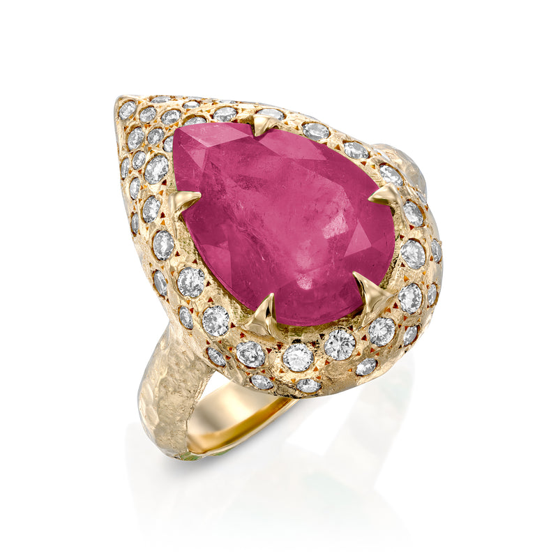 Mystic spell Ring- Pink Tourmaline