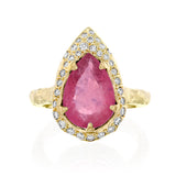 Mystic Eden Ring- Pink Tourmaline