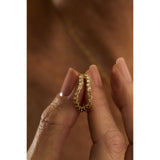 Adama Ombré Desert Diamond Infinity Open Split Band Ring in 14K Gold
