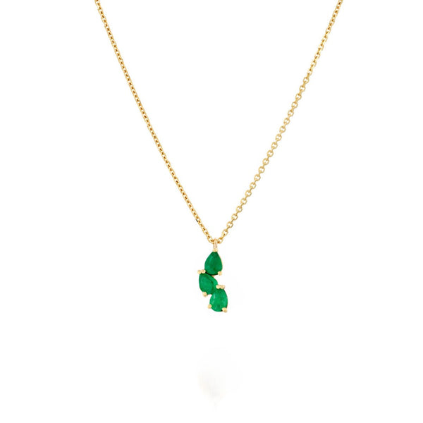 Emerald Rain Necklace