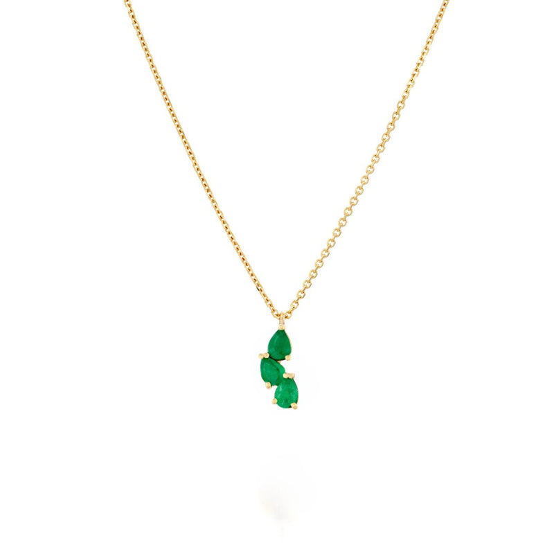 Emerald Rain Necklace