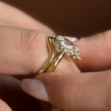 Rosa Pear Cut Diamond Engagement Ring