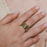 Princess Ring- Emerald