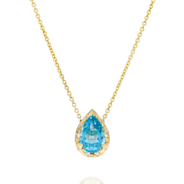 Gold Eden Necklace - Topaz