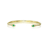 Cleo Emerald & Diamonds Cuff
