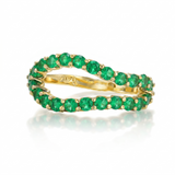 Adama Infinity Emerald Ring