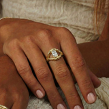 Lainey | Oval Diamond Ring