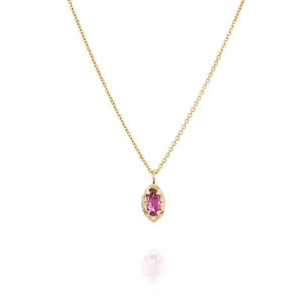 Hera Necklace- Pink Tourmaline