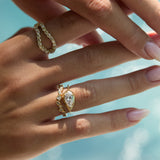 Adama Regev One-Line Ring