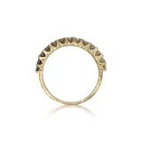 ombre desert diamond ring prong set stones