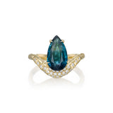 Wave Multicolor Tourmaline & Diamond Ring | 2.42ct