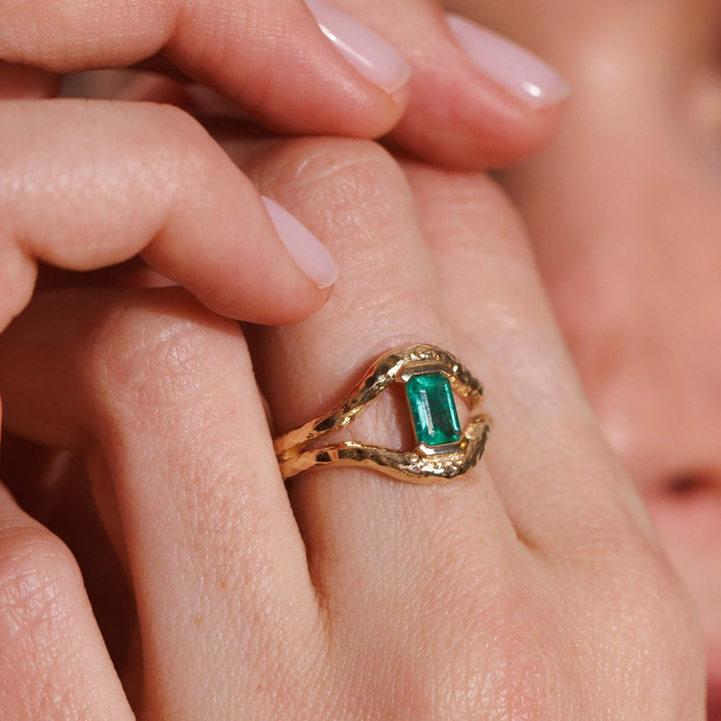 Lainey Emerald Ring