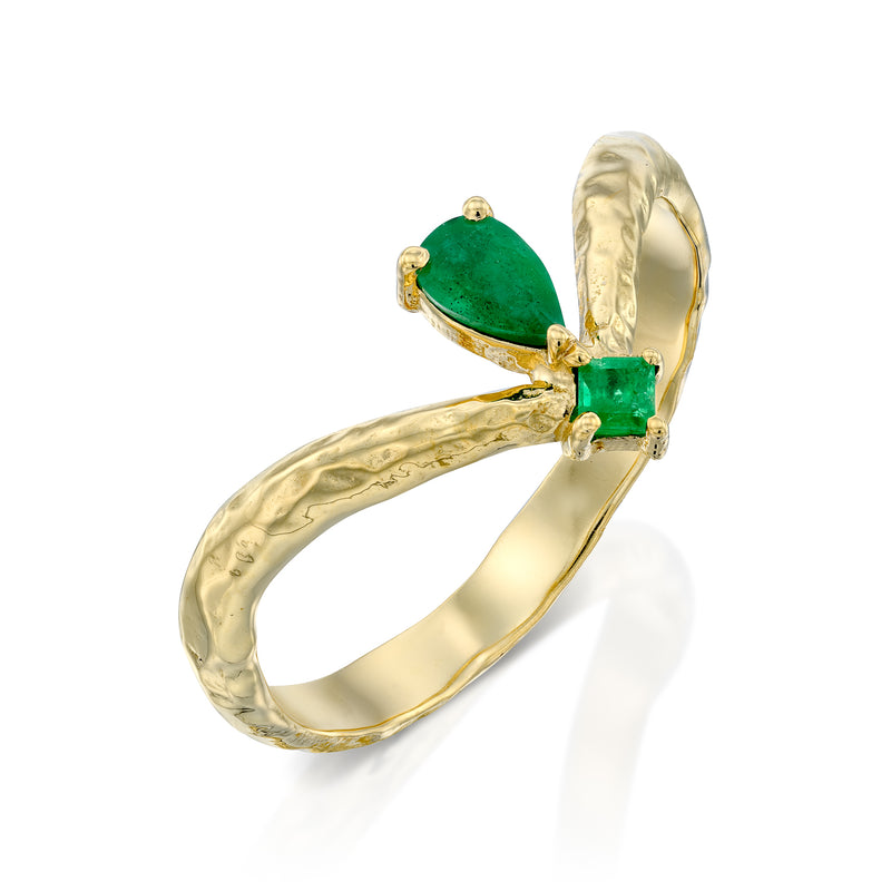 Cleopatra Ring- Emerald