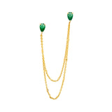 Ella Earring - Emerald