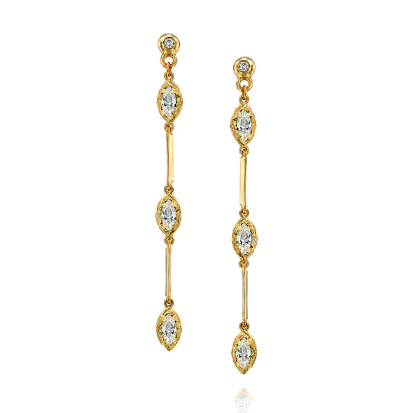 Hera Earrings & Diamond - Diamonds