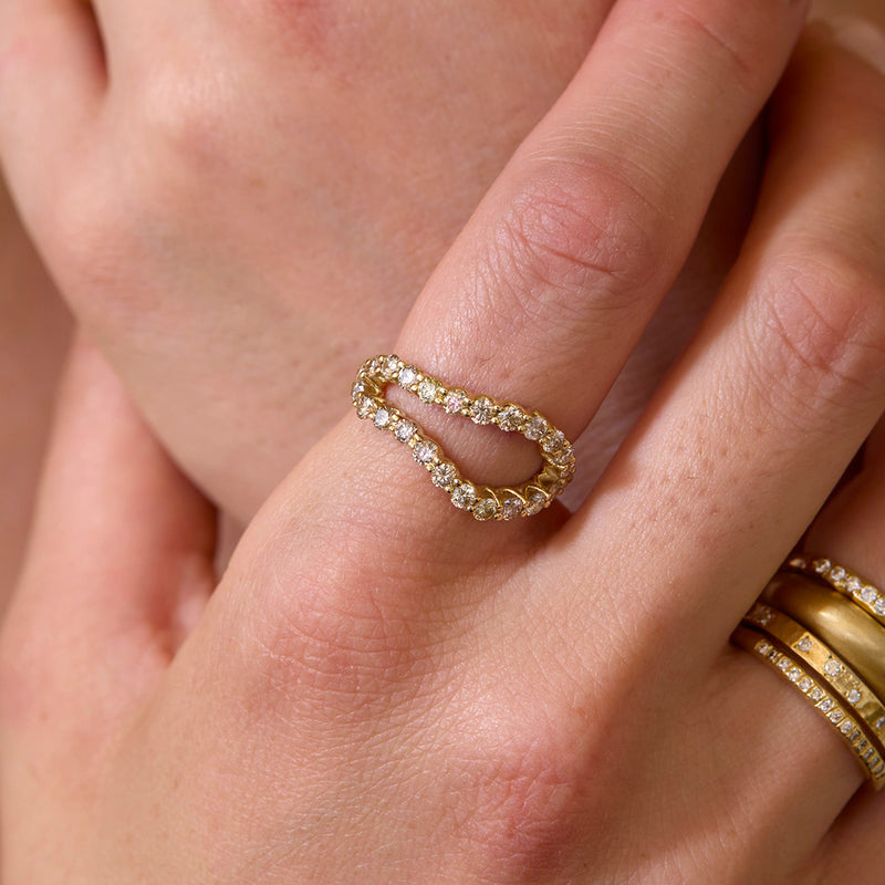 Adama Infinity Diamond Ring