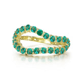 Adama Infinity Emerald Ring
