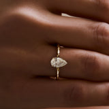 Marcello Pear-Cut Diamond Engagement Ring